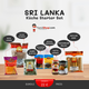 Sri Lankan Cuisine Starter Set - Key Ingredients for Authentic Sri Lankan Cooking